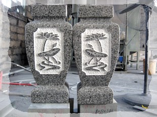 字彫り彫刻の作例写真